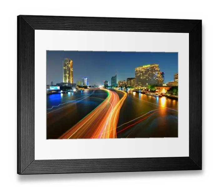 Framed Print : Taksin bridge