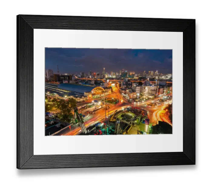 Framed Print : Bangkok railway station hua lamphong Framed Print : Bangkok railway station hua lamphong