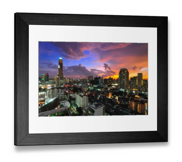 Framed Print : Bangkok city Framed Print : Bangkok city