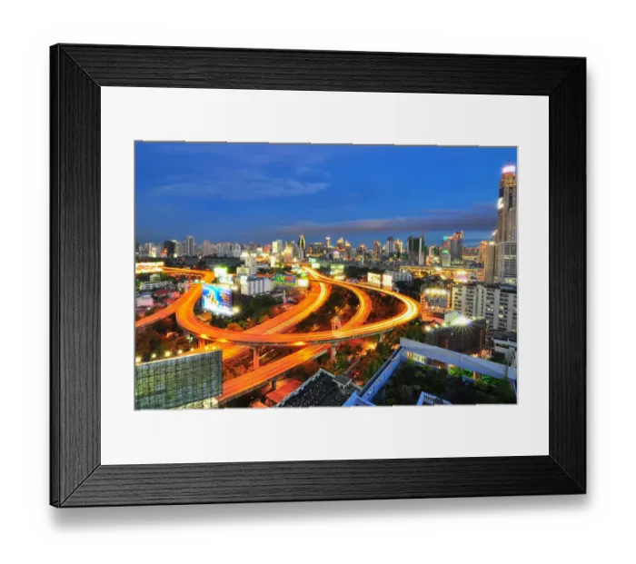 Framed Print : Night in Bangkok Framed Print : Night in Bangkok