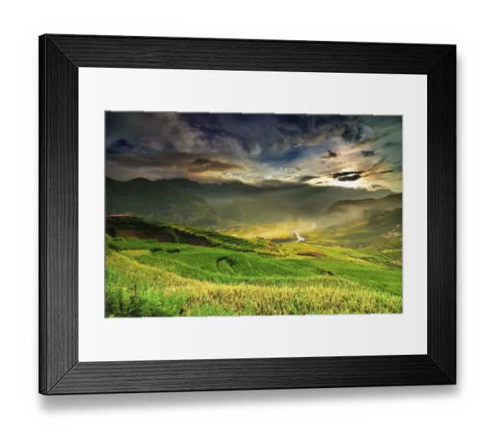 Framed Print : Beautiful landscape Framed Print : Beautiful landscape