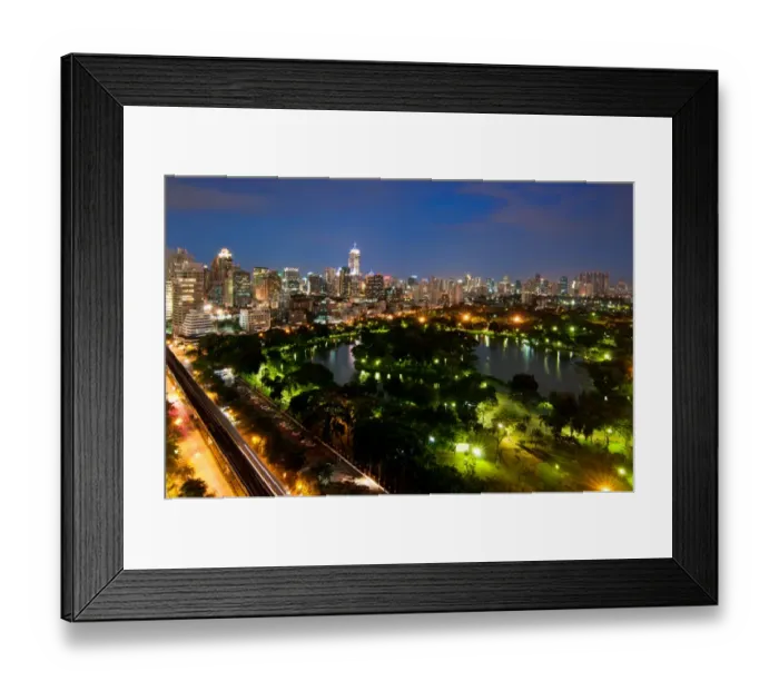 Framed Print : Bangkok city