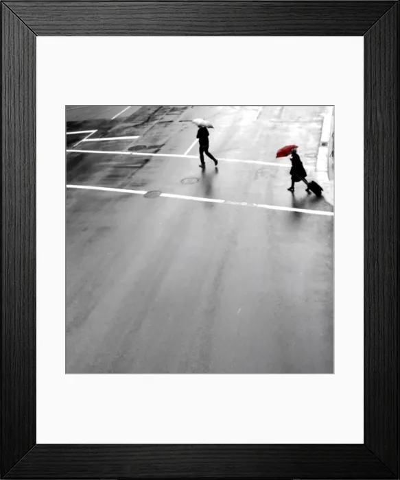 Framed Print : Crossing road Framed Print : Crossing road
