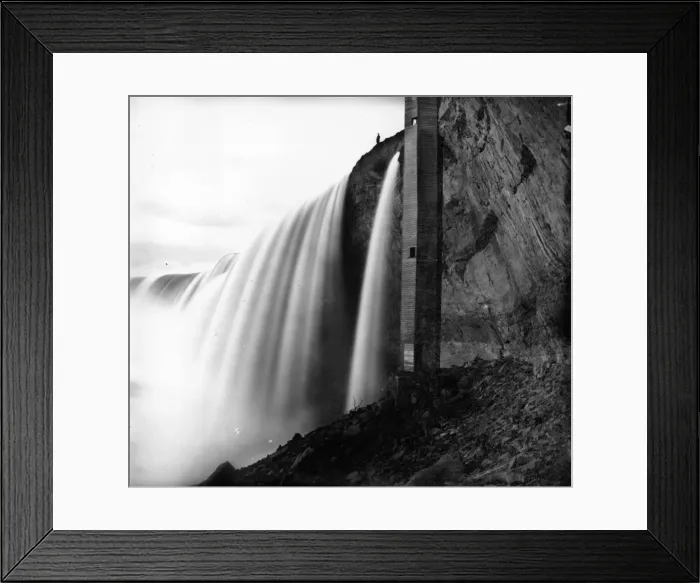Framed Print : Falls Staircase