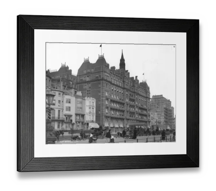 Framed Print : Hotel Metropole Framed Print : Hotel Metropole