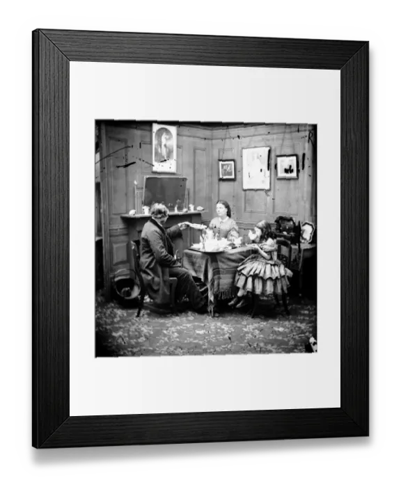 Framed Print : Family Tea Framed Print : Family Tea