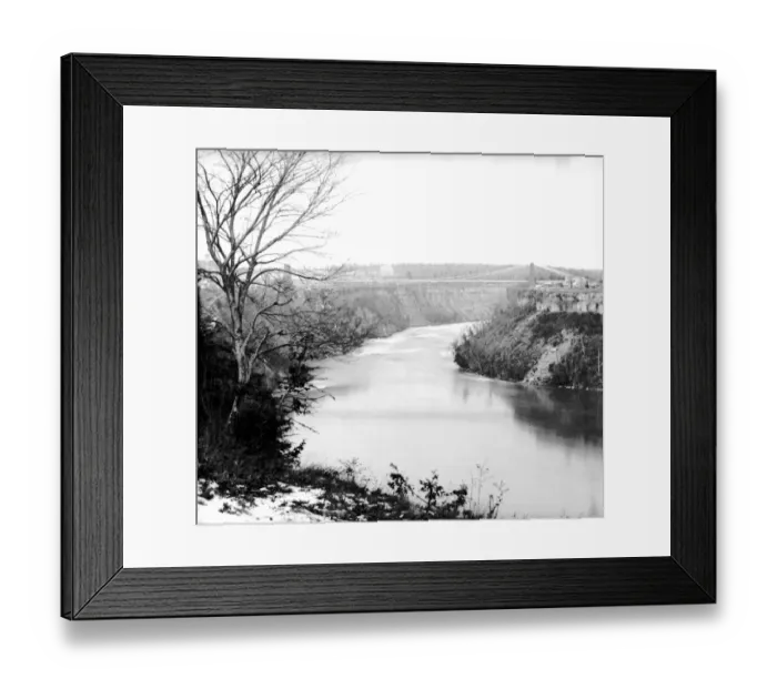 Framed Print : Niagara Bridge Framed Print : Niagara Bridge