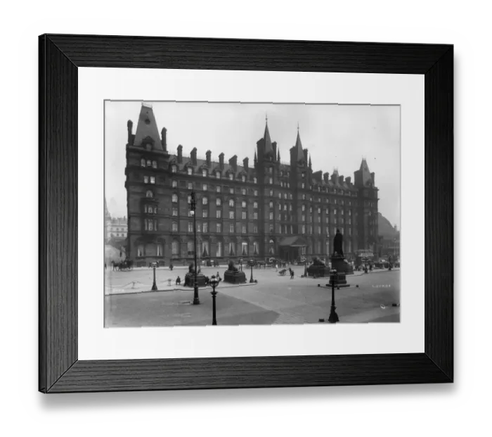 Framed Print : Railway Hotel Framed Print : Railway Hotel