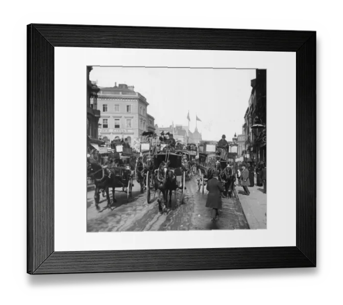 Framed Print : Old Oxford Circus