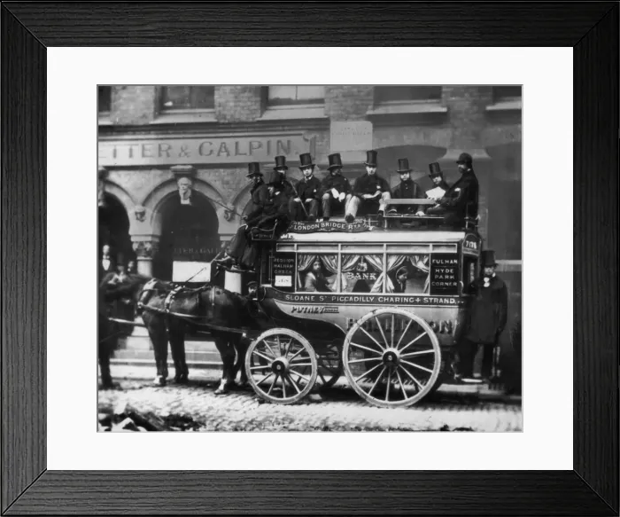 Framed Print : Knifeboard Omnibus