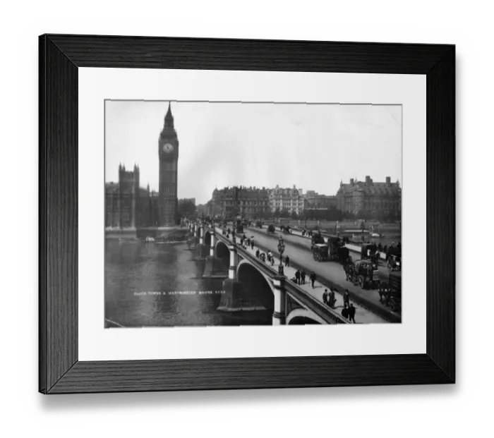 Framed Print : Westminster Bridge