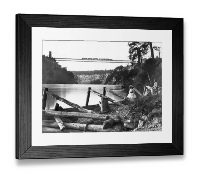 Framed Print : Niagara Bridge
