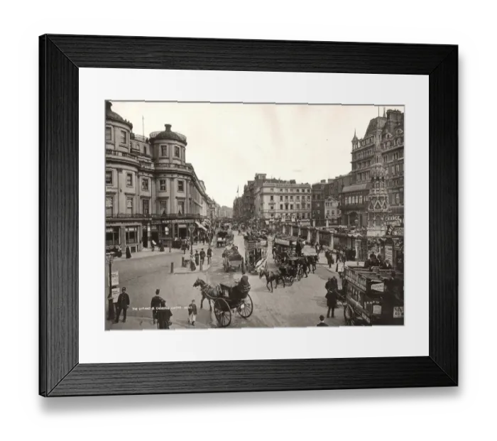 Framed Print : Traffic In Strand Framed Print : Traffic In Strand