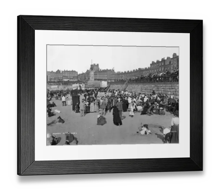 Framed Print : Seaside Sideshow Framed Print : Seaside Sideshow