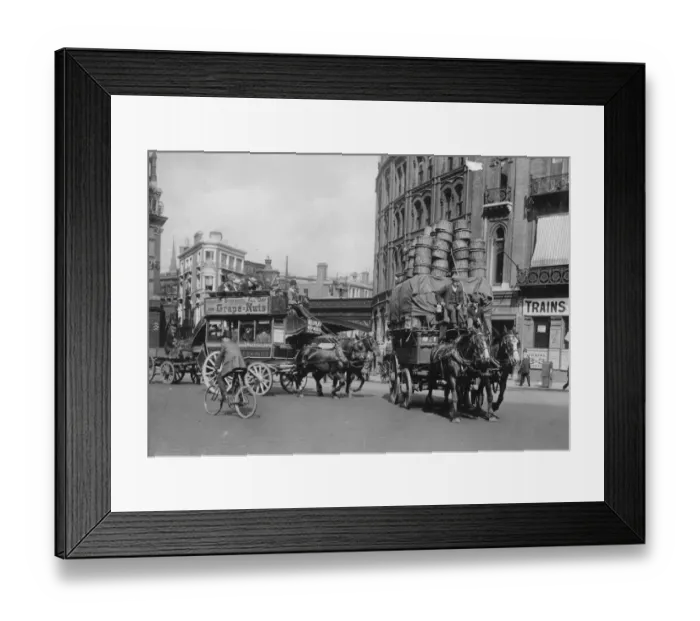 Framed Print : Covent Garden Cart Framed Print : Covent Garden Cart