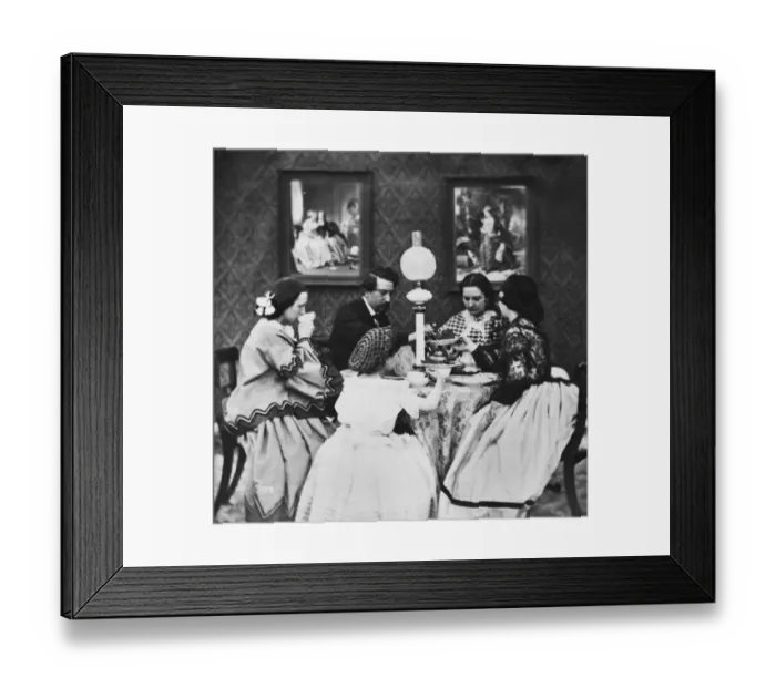 Framed Print : Family Meal Framed Print : Family Meal