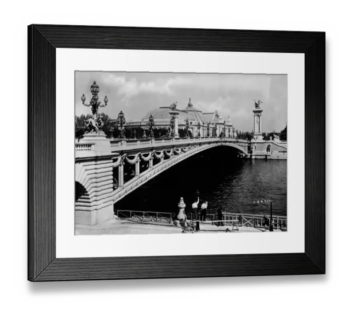 Framed Print : Exhibition Bridge Framed Print : Exhibition Bridge