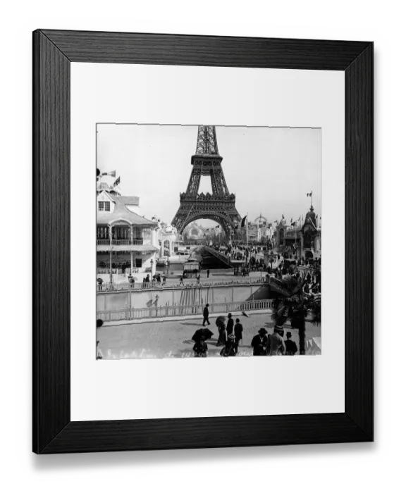 Framed Print : Eiffel Exhibition Framed Print : Eiffel Exhibition