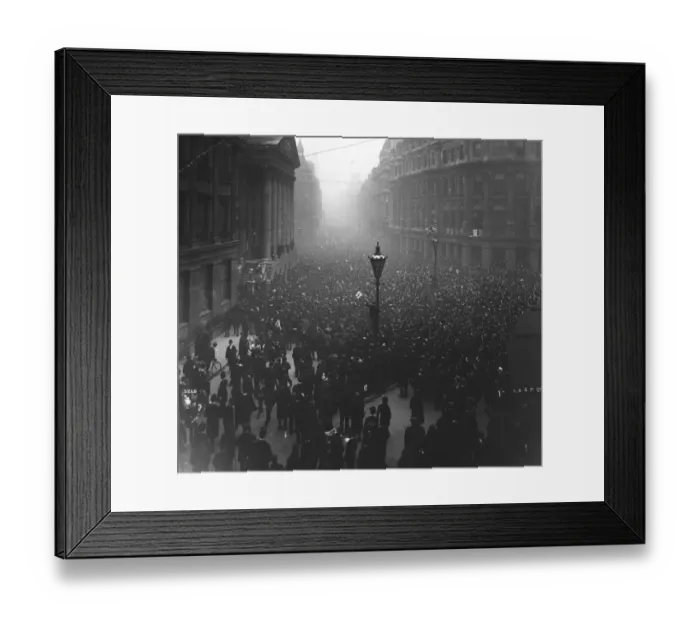 Framed Print : London Demo Framed Print : London Demo