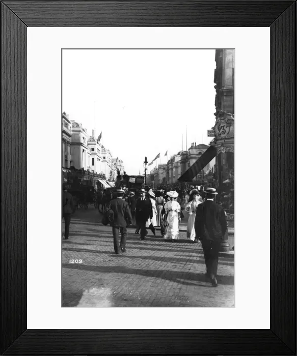 Framed Print : Regent Street Framed Print : Regent Street