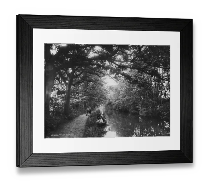 Framed Print : River Scene Framed Print : River Scene