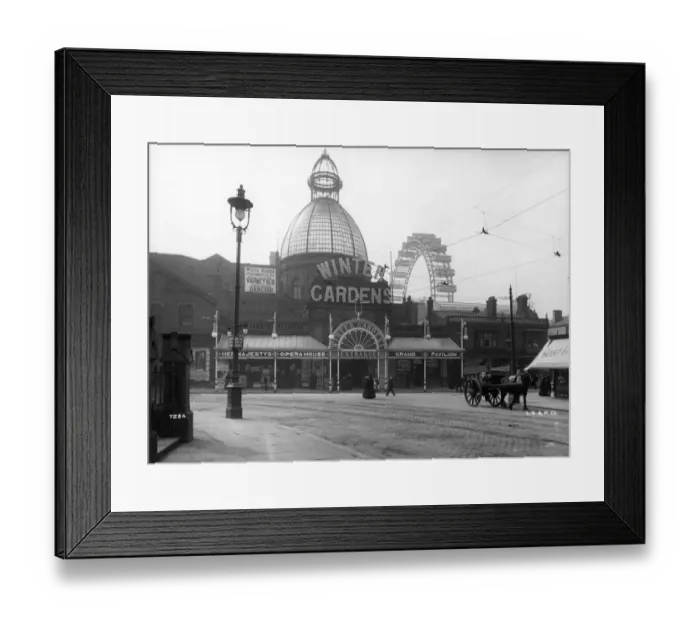 Framed Print : Winter Gardens