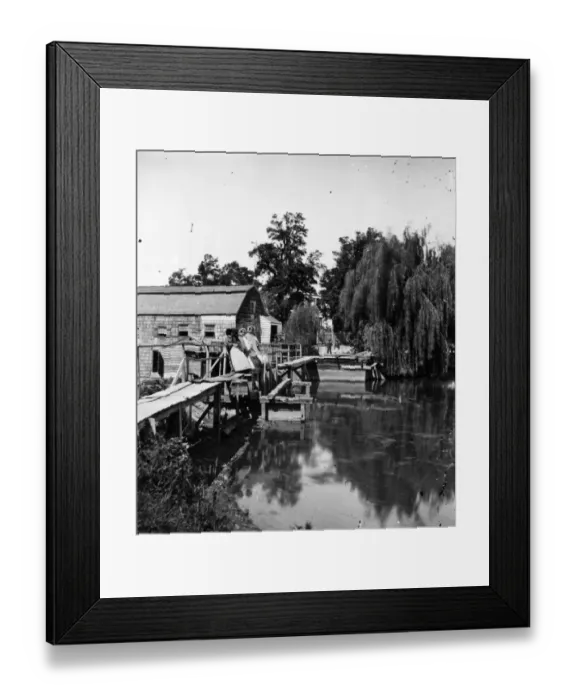 Framed Print : Rustic Bridge Framed Print : Rustic Bridge