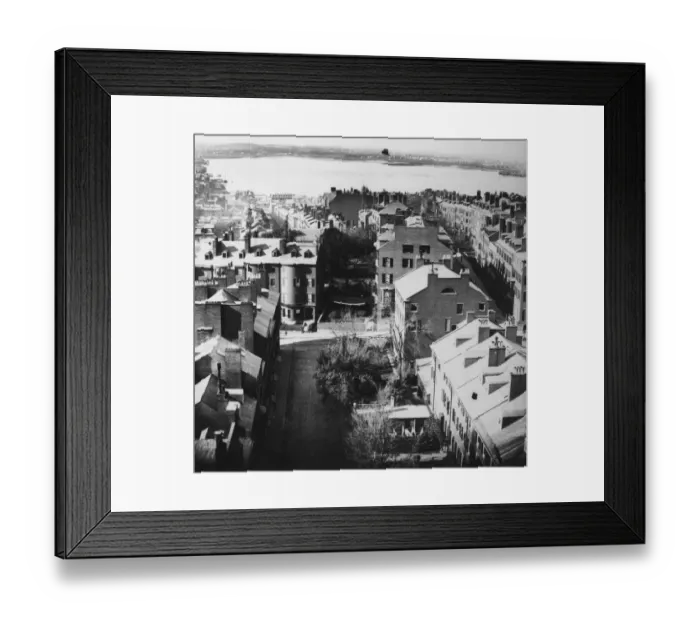 Framed Print : Boston View Framed Print : Boston View