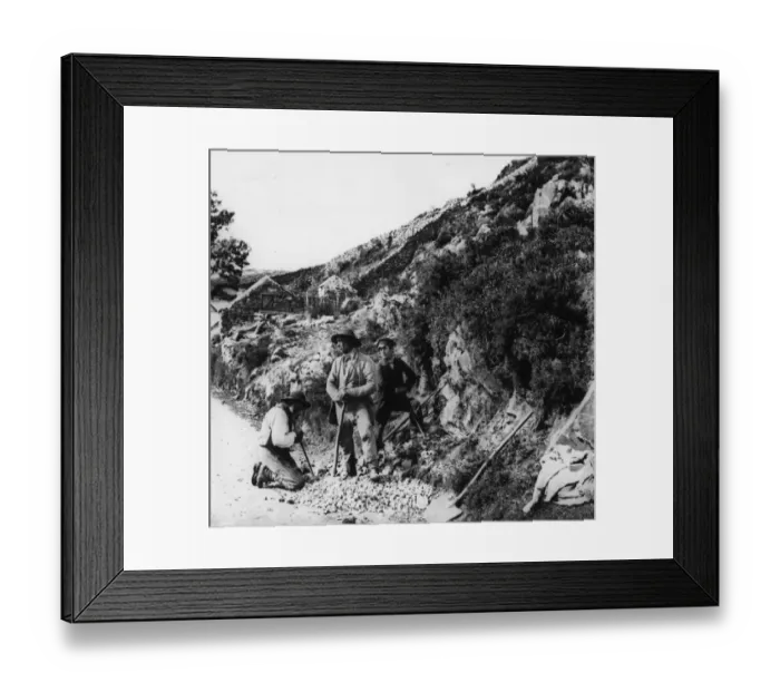 Framed Print : Road Repairs Framed Print : Road Repairs
