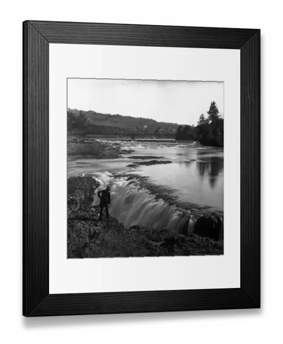 Framed Print : Passaic Falls Framed Print : Passaic Falls
