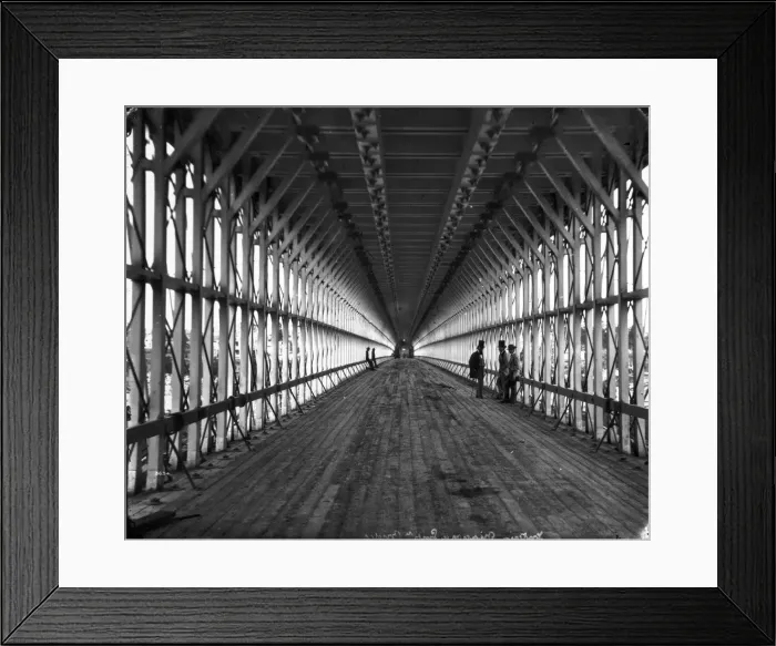 Framed Print : Niagara Bridge Framed Print : Niagara Bridge
