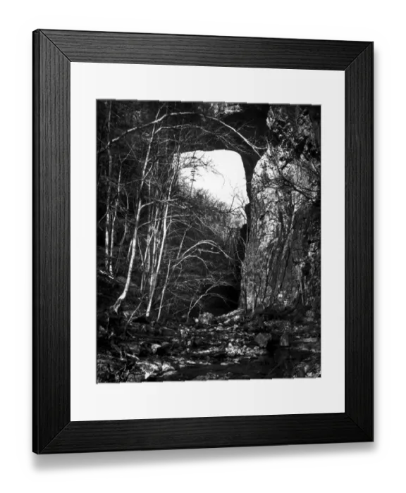Framed Print : Natural Bridge Framed Print : Natural Bridge