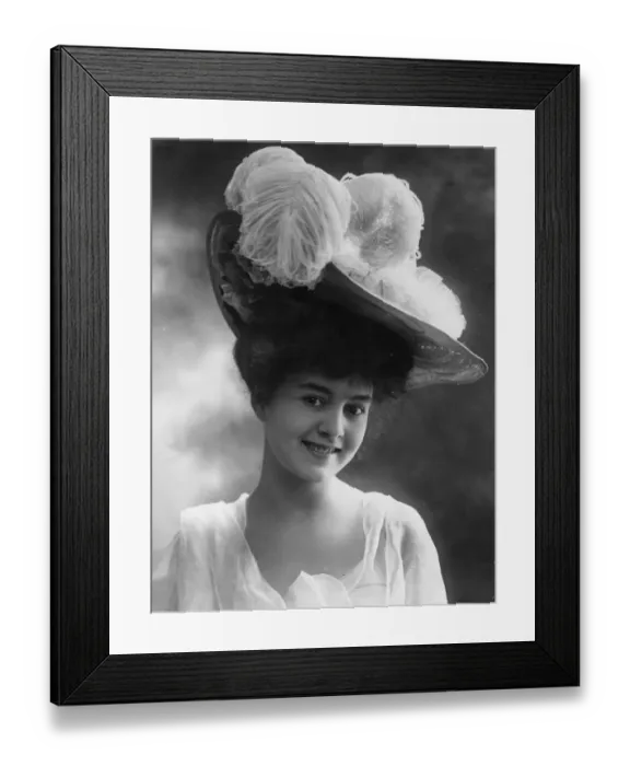 Framed Print : Belle Epoque Hat Framed Print : Belle Epoque Hat