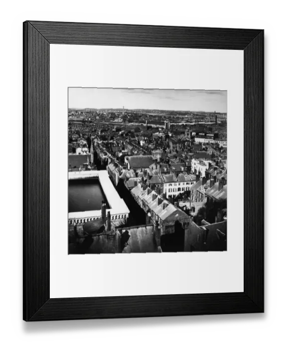 Framed Print : Boston. 1859: The city of Boston, Massachusetts, looking north from the State House Framed Print : Boston. 1859: The city of Boston, Massachusetts, looking north from the State House