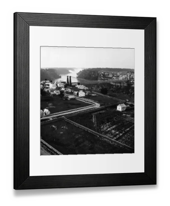 Framed Print : Niagara Bridge Framed Print : Niagara Bridge