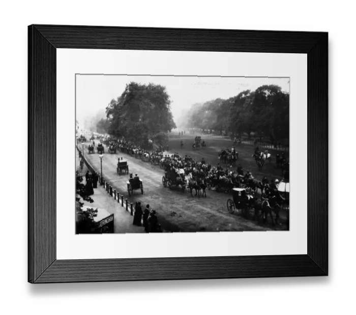 Framed Print : Hyde Park Riders Framed Print : Hyde Park Riders