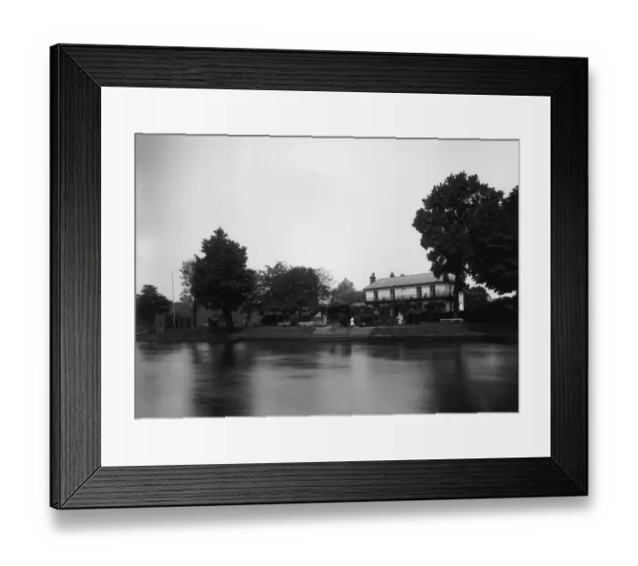 Framed Print : Eel Pie Island Framed Print : Eel Pie Island