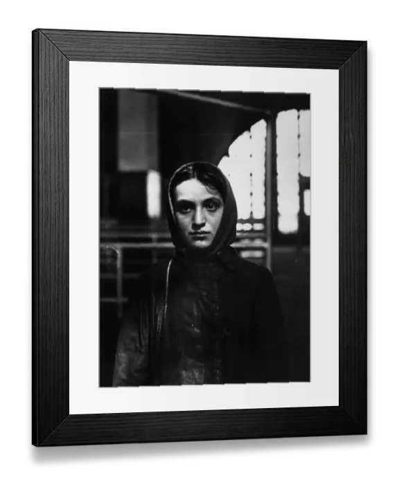 Framed Print : Young Immigrant