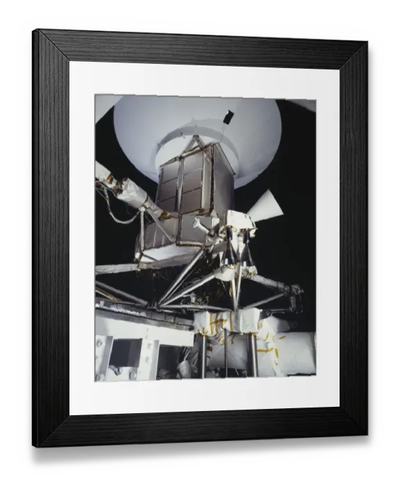 Framed Print : Magellan spacecraft in clean room Framed Print : Magellan spacecraft in clean room