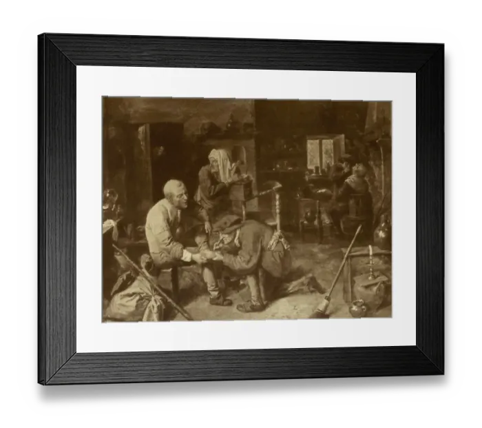 Framed Print : The Village Doctor Framed Print : The Village Doctor