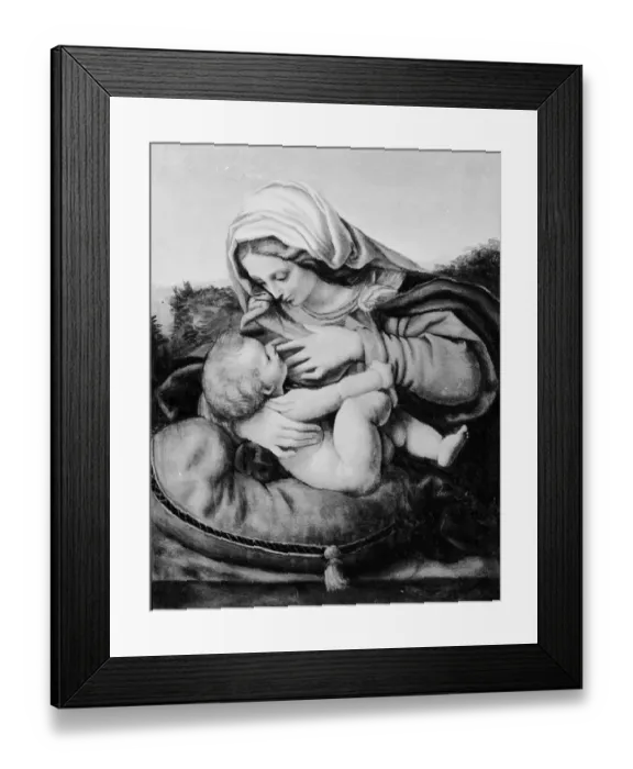 Framed Print : Madonna And Child Framed Print : Madonna And Child