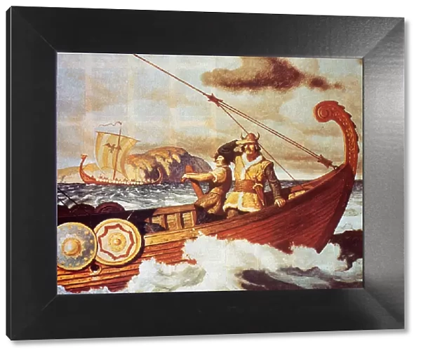 Viking Longship On The Water