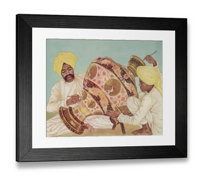 Framed Print : Indian Pottery