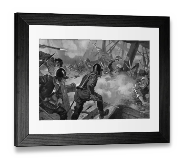Framed Print : Battle Of Lepanto Framed Print : Battle Of Lepanto