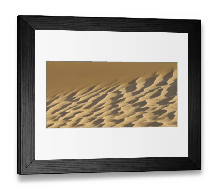 Framed Print : Artistic sand dune Framed Print : Artistic sand dune