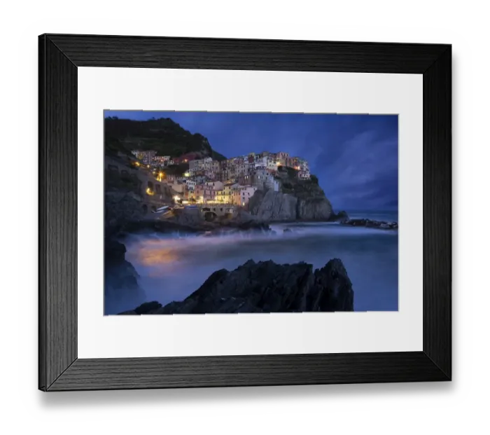 Framed Print : Manarola evening Framed Print : Manarola evening