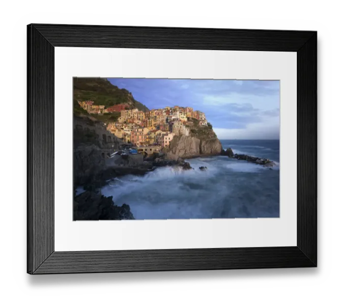 Framed Print : Manarola town Framed Print : Manarola town