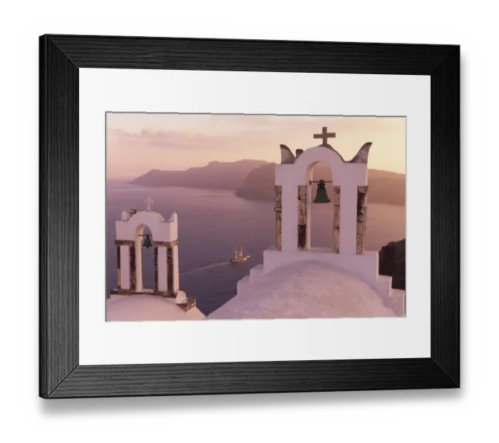 Framed Print : Oia Greece