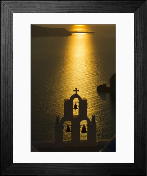 Framed Print : Santorini sunset Framed Print : Santorini sunset