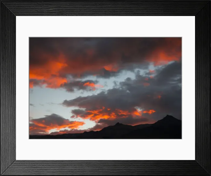 Framed Print : Amazing sky, Patagonia, Argentina Framed Print : Amazing sky, Patagonia, Argentina